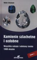 Kamienie szlachetne i ozdobne. Autor: Walter Schumann. SmakLiter.pl Okładka książki Kamienie szlachetne i ozdobne