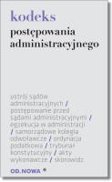 Kodeks postępowania administracyjnego. Autor: Opracowanie zbiorowe. SmakLiter.pl Okładka książki Kodeks postępowania administracyjnego
