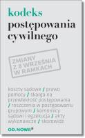 Kodeks postępowania cywilnego. Autor: Opracowanie zbiorowe. SmakLiter.pl Okładka książki Kodeks postępowania cywilnego