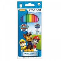 Opakowanie Kredki ołówkowe 12 kolorów Psi Patrol