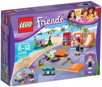 Lego FRIENDS 41099 Skatepark w Heartlake. Autor: Friends. SmakLiter.pl Okładka książki Lego FRIENDS 41099 Skatepark w Heartlake