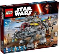 Okładka książki Lego Star Wars AT-TE kapitana Rexa