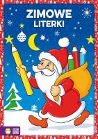 Malowanki Zimowe literki. Autor: Opracowanie zbiorowe. SmakLiter.pl Okładka książki Malowanki Zimowe literki