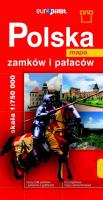 Mapa zamków i pałaców - Polska 1:750 000. Autor: Opracowanie zbiorowe. SmakLiter.pl Okładka książki Mapa zamków i pałaców - Polska 1:750 000
