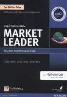 Market Leader Extra Upper Intermediate Course Book +DVD + MyEnglishLab. Autor: Cotton David, Falvey David, Kent Simon. SmakLiter.pl Okładka książki Market Leader Extra Upper Intermediate Course Book +DVD + MyEnglishLab