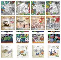 Opakowanie Notatnik ozdobny 200x200/64K gładki FRESH