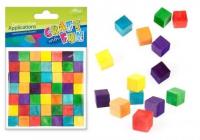 Opakowanie Ozdoba dekoracyjna drewniane kostki kolorowe