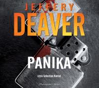 Panika audiobook. Autor: Deaver Jeffery. SmakLiter.pl Okładka książki Panika audiobook
