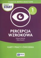 Pewny start.Zajęcia rewalidacyjne Percepcja wzrokowa Karty pracy i ćwiczenia. Autor: Szyburska-Walczak Grażyna, Diana Aksamit. SmakLiter.pl Okładka książki Pewny start.Zajęcia rewalidacyjne Percepcja wzrokowa Karty pracy i ćwiczenia