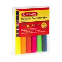 Okładka książki Plastelina 6 kolorów fluor.
