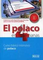 Okładka książki Polski w 4 tygodnie. Hiszpański etap 1