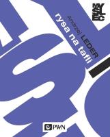 Rysa na tafli. Autor: Andrzej Leder. SmakLiter.pl Okładka książki Rysa na tafli