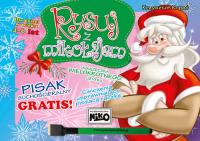 Rysuj z mikołajem. Autor: Kopeć Krzysztof. SmakLiter.pl Okładka książki Rysuj z mikołajem