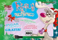 Rysuj z reniferem. Autor: Kopeć Krzysztof. SmakLiter.pl Okładka książki Rysuj z reniferem