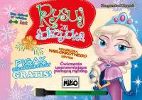 Rysuj ze śnieżynką. Autor: Kopeć Krzysztof. SmakLiter.pl Okładka książki Rysuj ze śnieżynką