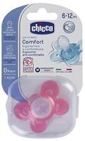 Opakowanie Smoczek silikonowy Physio Comfort 6-12m róż