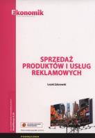 Sprzedaż produktów i usług reklam. podr. EKONOMIK. Autor: Leszek Zaborowski. SmakLiter.pl Okładka książki Sprzedaż produktów i usług reklam. podr. EKONOMIK
