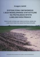 Okładka książki System stoku zmywowego i jego modelowanie stat.