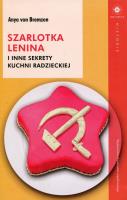 Szarlotka Lenina i inne sekrety kuchni radzieckiej. Autor: Bremzen von Anya. SmakLiter.pl Okładka książki Szarlotka Lenina i inne sekrety kuchni radzieckiej