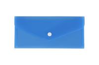 Okładka książki Teczka koperta dl satyna niebieska TKS-03-03