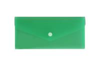 Okładka książki Teczka koperta dl satyna zielonaTKS-03-02