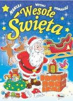 Wesołe święta. Autor: Jolanta Czarnecka. SmakLiter.pl Okładka książki Wesołe święta