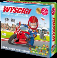 Wyścigi. Autor: Promatek. SmakLiter.pl Okładka książki Wyścigi