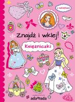 Okładka książki Znajdź i wklej Księżniczki