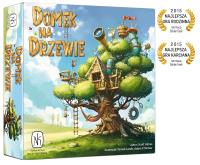 Domek na drzewie. Autor: Almes Scott. SmakLiter.pl Okładka książki Domek na drzewie