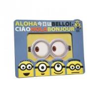 Opakowanie Gumowa ramka na zdjęcia 3D Minionki