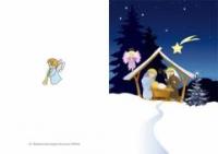 Opakowanie Karnety Boże Narodzenie Stajenka 1 pakiet (20szt)