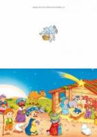 Opakowanie Karnety Boże Narodzenie Stajenka 2 pakiet (20szt)