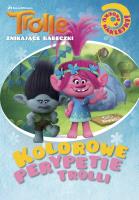 Kolorowe perypetie trolli. Znikające babeczki. Autor: Marta Jamrógiewicz. SmakLiter.pl Okładka książki Kolorowe perypetie trolli. Znikające babeczki