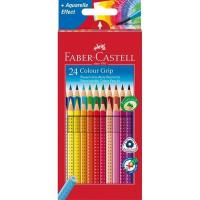Opakowanie Kredki Grip 24 kolory FABER CASTELL