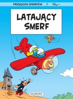 Latający smerf. Autor: Pierre Culliford. SmakLiter.pl Okładka książki Latający smerf