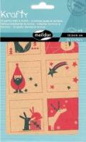 Opakowanie Naklejki Krafty Boże Narodzenie