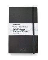Okładka książki Notes Moleskine Edycja Specjalna WS Radość pisania Large (13 x 21 cm) w linie, czarna, twarda oprawa