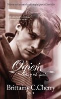 Ogień, który ich spala. Autor: Cherry Brittainy C.. SmakLiter.pl Okładka książki Ogień, który ich spala
