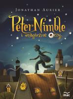 Peter Nimble i magiczne oczy. Autor: Jonathan Auxier. SmakLiter.pl Okładka książki Peter Nimble i magiczne oczy