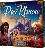 Pięć Klanów. Autor: Bruno Cathala. SmakLiter.pl Okładka książki Pięć Klanów