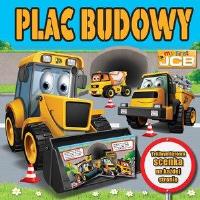 Plac budowy my first JCB rozkładanka. Autor:   Praca zbiorowa. SmakLiter.pl Okładka książki Plac budowy my first JCB rozkładanka