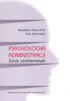 Okładka książki Psychologia administracji
