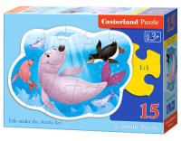 Opakowanie Puzzle 15 Konturowe: Life under the Arctic Ice