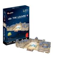 Opakowanie Puzzle 3D LED Luwr 137