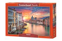 Puzzle Venice at Sunset 500. Wydawca: Castorland. SmakLiter.pl Opakowanie Puzzle Venice at Sunset 500