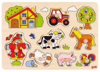 Opakowanie Puzzle z uchwytami Farma