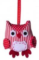 Opakowanie Sowa - ozdoba wisząca CHRISTMAS JOY