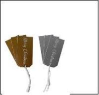 Opakowanie Tagi do przezentów 6 sztuk CHRISTMAS JOY