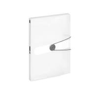 Opakowanie Teczka A5 PP z gumką Easy Orga Biała transparentna