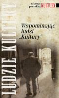 Okładka książki Wspominając ludzi Kultury